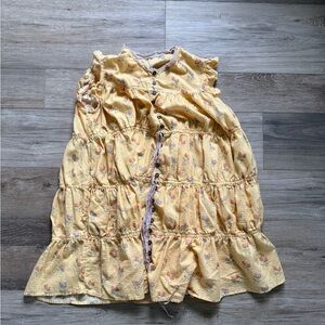 Free People Sundown print tunic dress